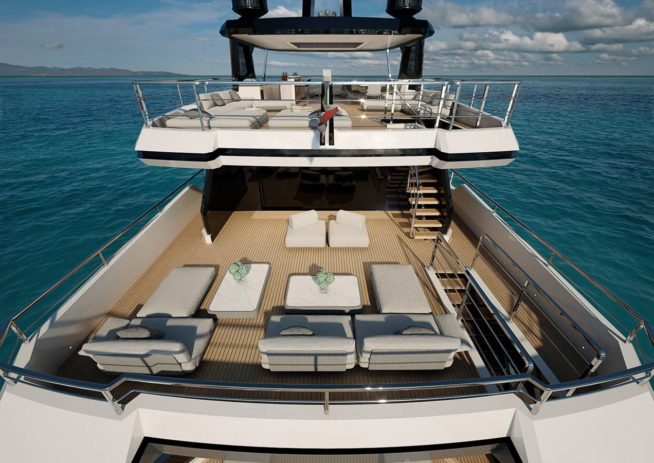 a boat on the water aboard COLUMBUS CROSSOVER 42/01 Yacht for Sale