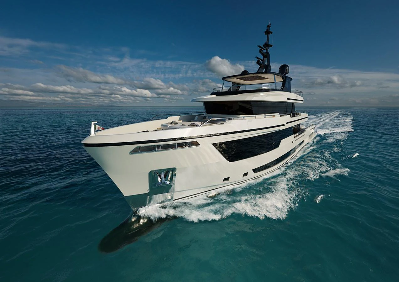 a boat on the water aboard COLUMBUS CROSSOVER 42/01 Yacht for Sale