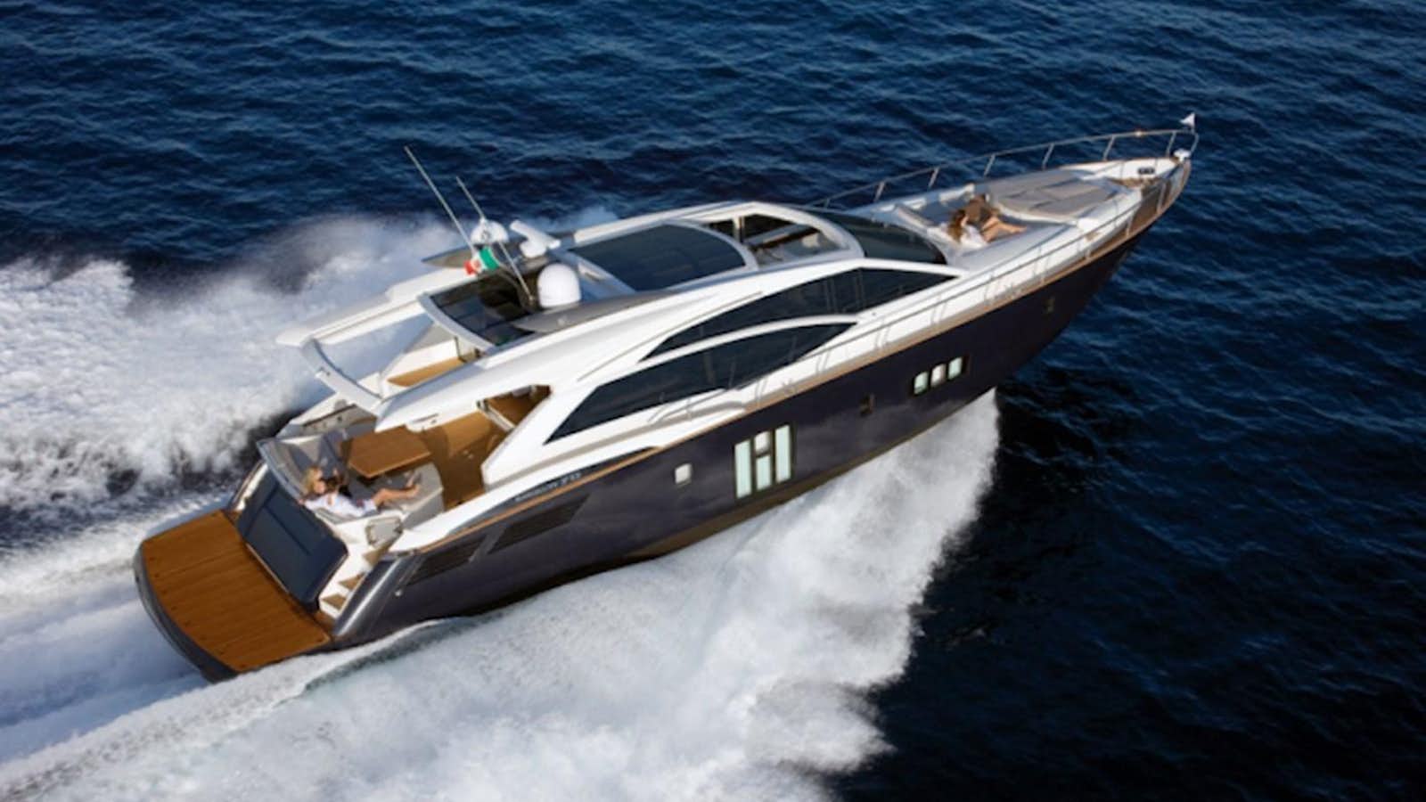 a boat on the water aboard OCEAN TIGER Yacht for Sale