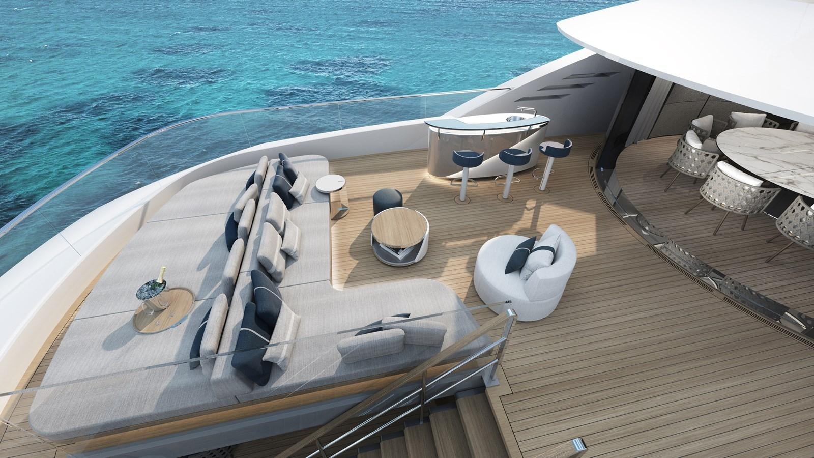 a boat on the water aboard ISA GT 33 Yacht for Sale