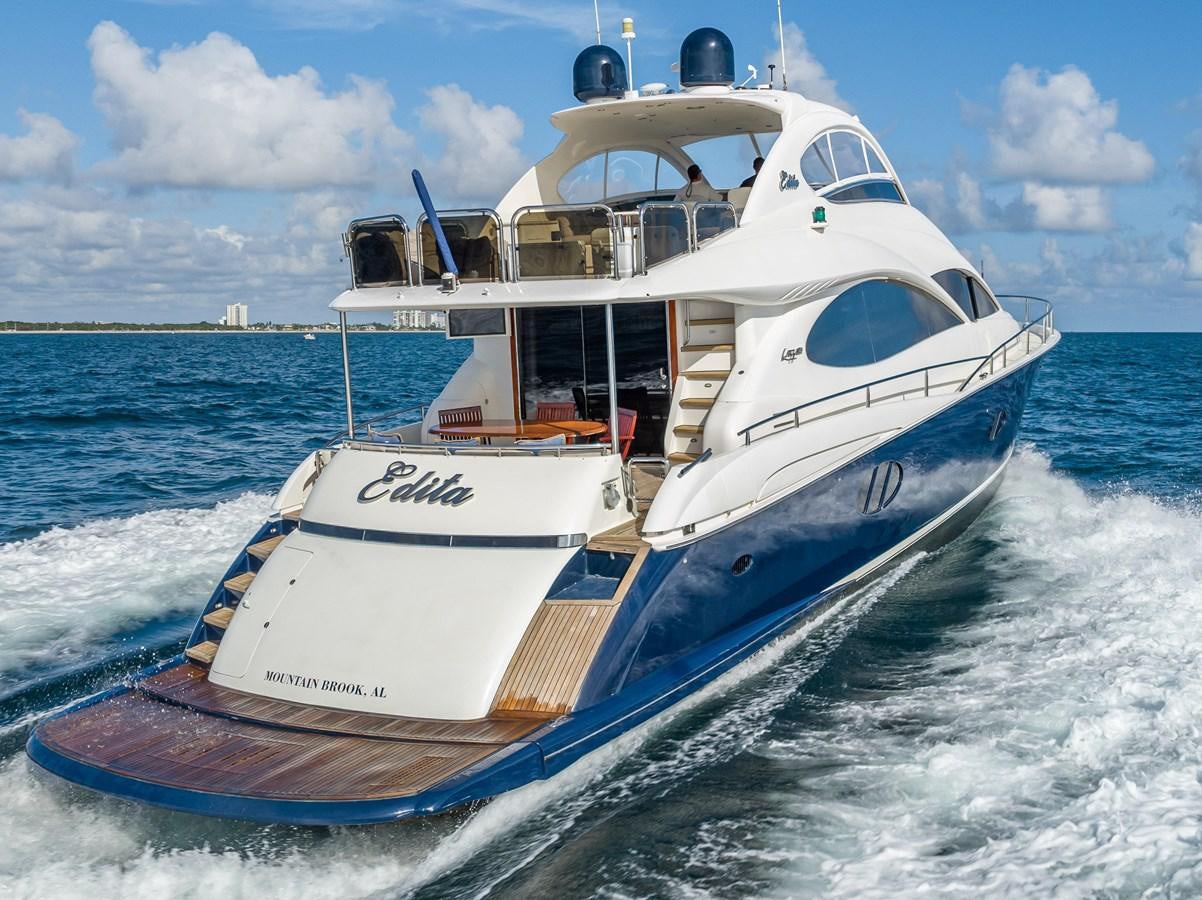 a boat on the water aboard EDITA  Yacht for Sale
