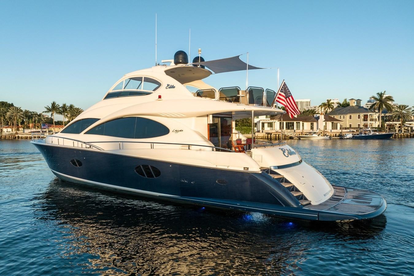 a boat on the water aboard EDITA  Yacht for Sale