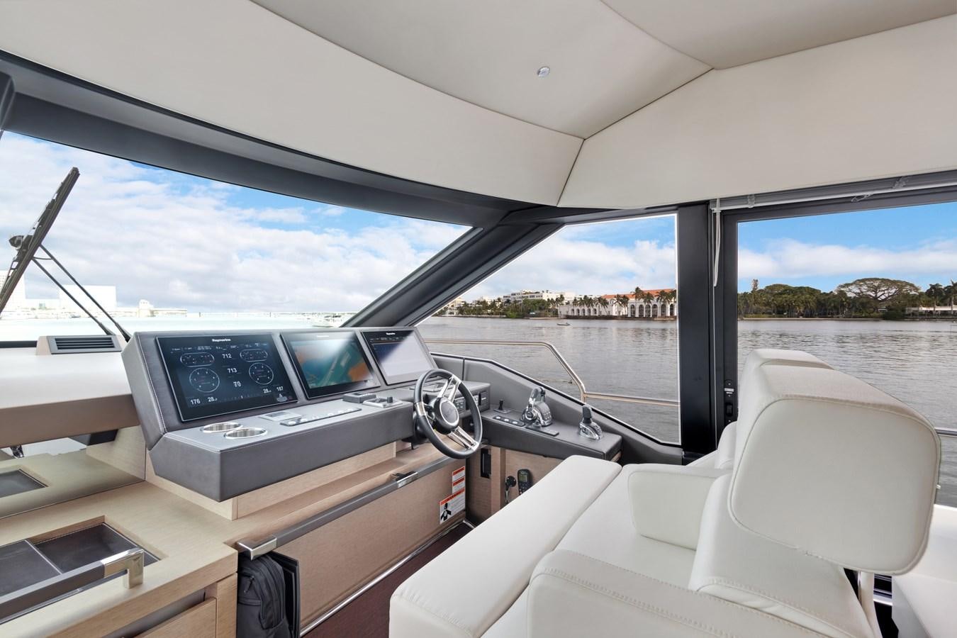 inside of a car aboard JUIL OF THE SEA Yacht for Sale