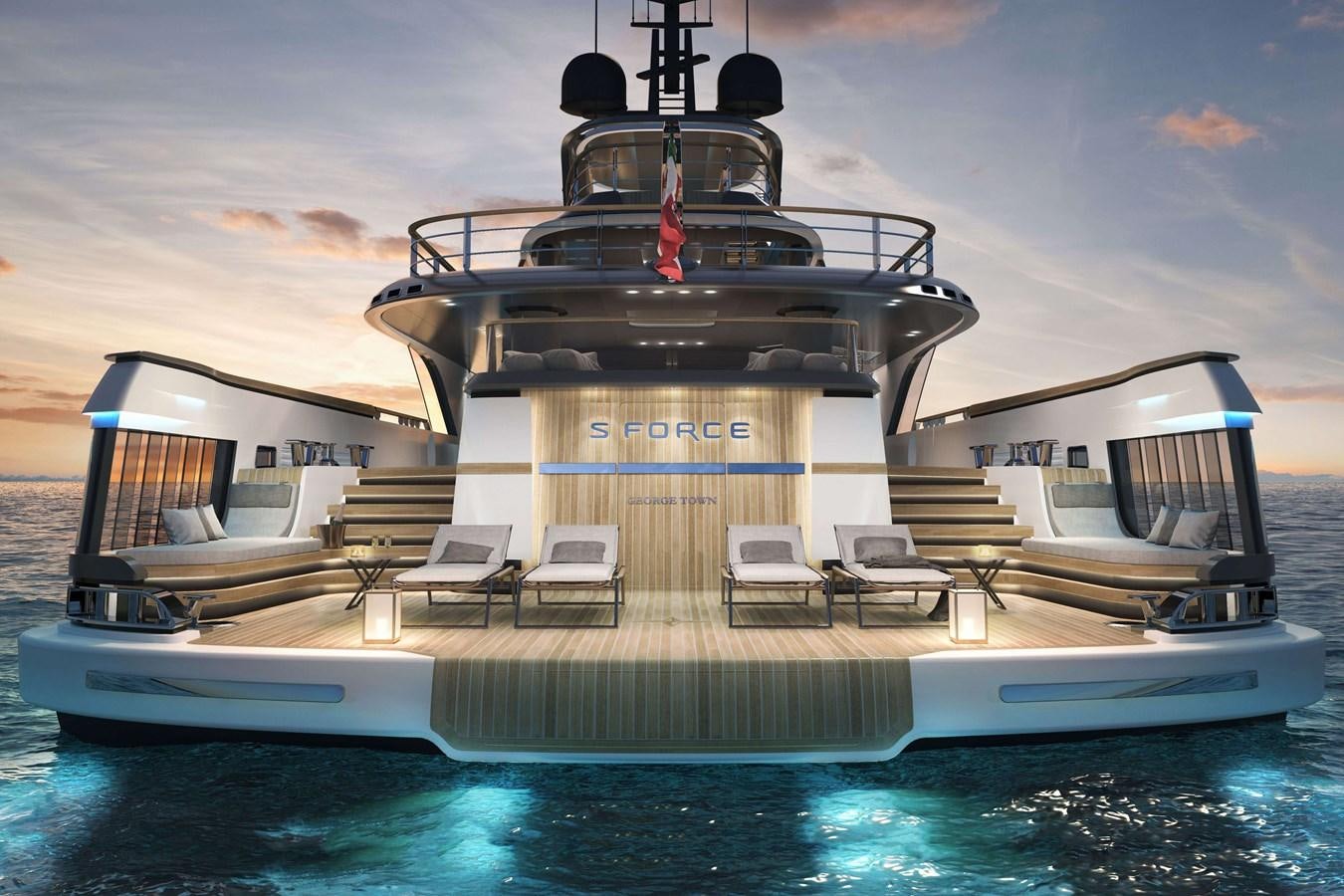 a boat on the water aboard ADMIRAL 55 S-FORCE PROJECT SILVER STAR Yacht for Sale