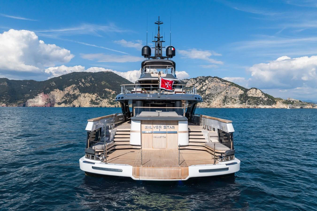 a boat in the water aboard SILVER STAR I Yacht for Sale