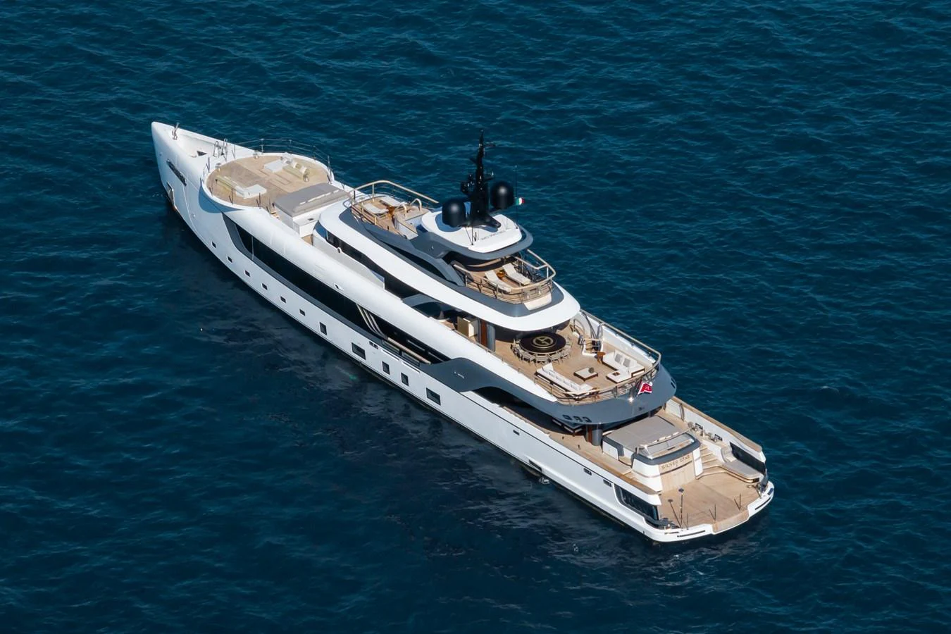 a ship in the water aboard SILVER STAR I Yacht for Sale