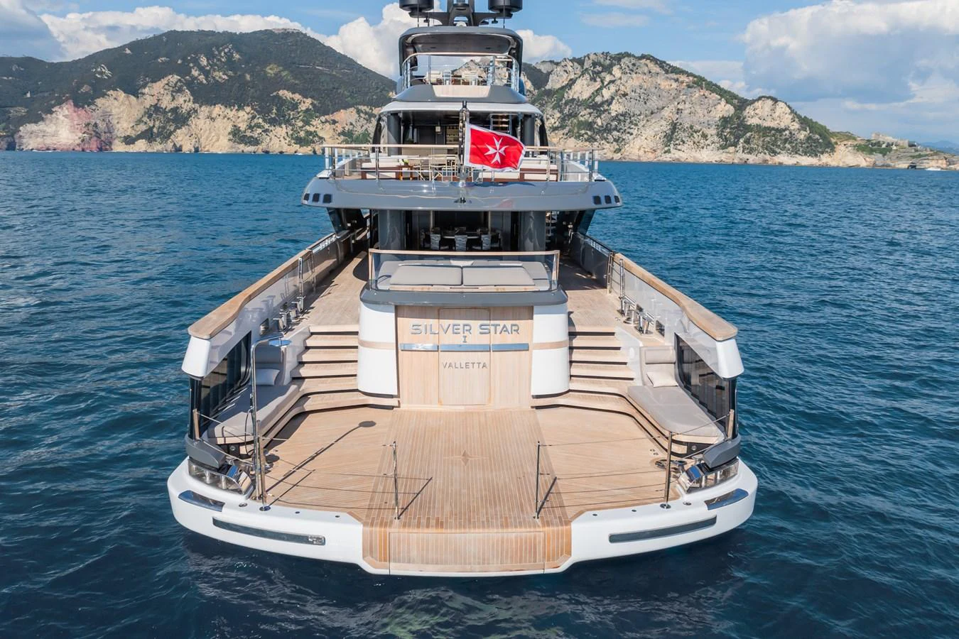 a boat on the water aboard SILVER STAR I Yacht for Sale