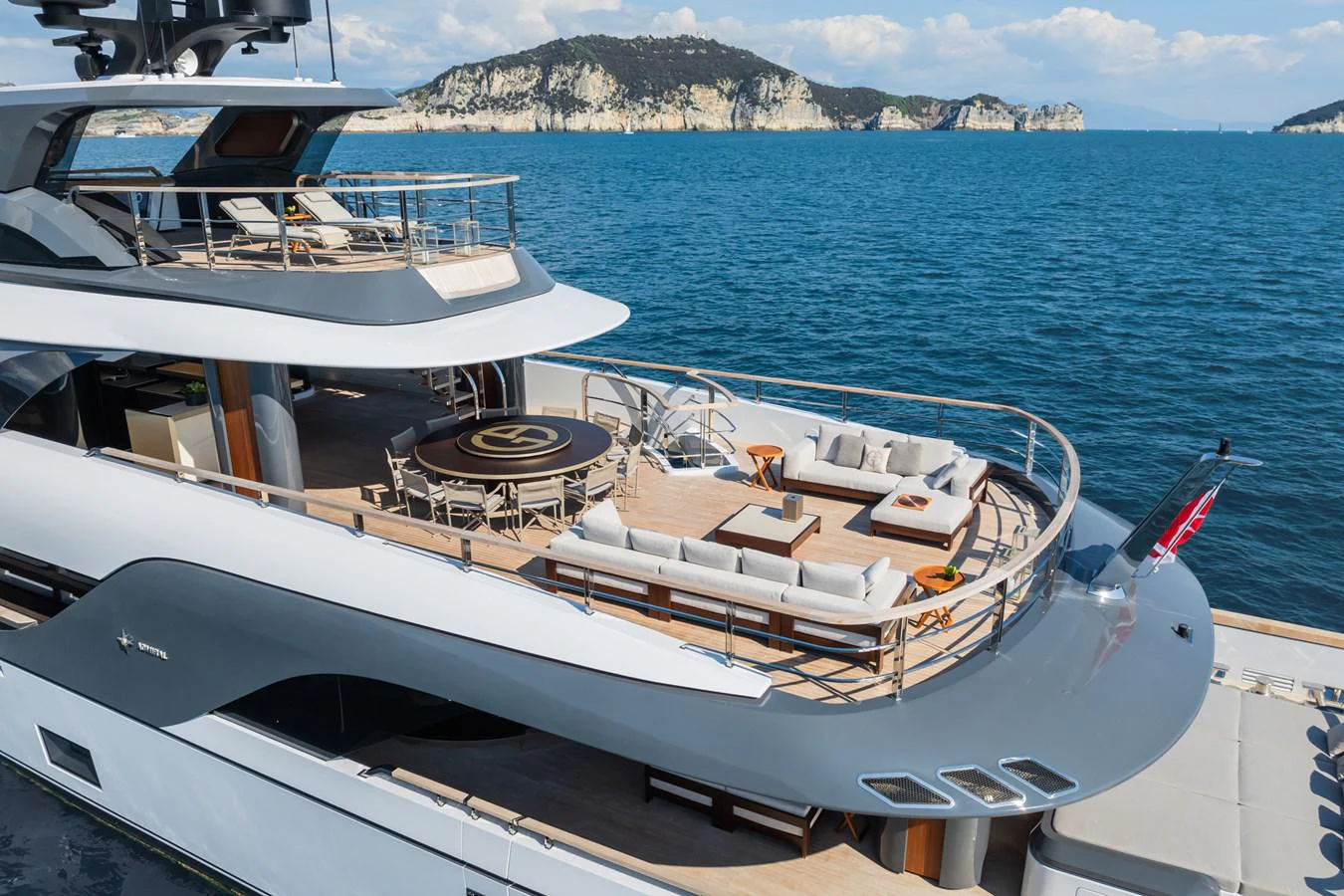 a boat on the water aboard SILVER STAR I Yacht for Sale