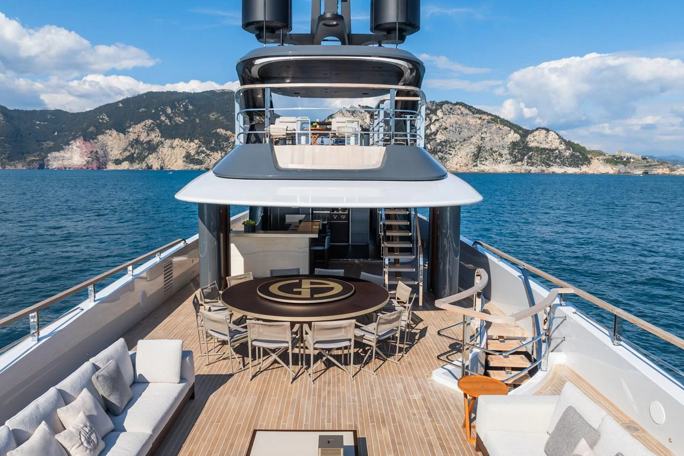 a boat on the water aboard SILVER STAR I Yacht for Sale