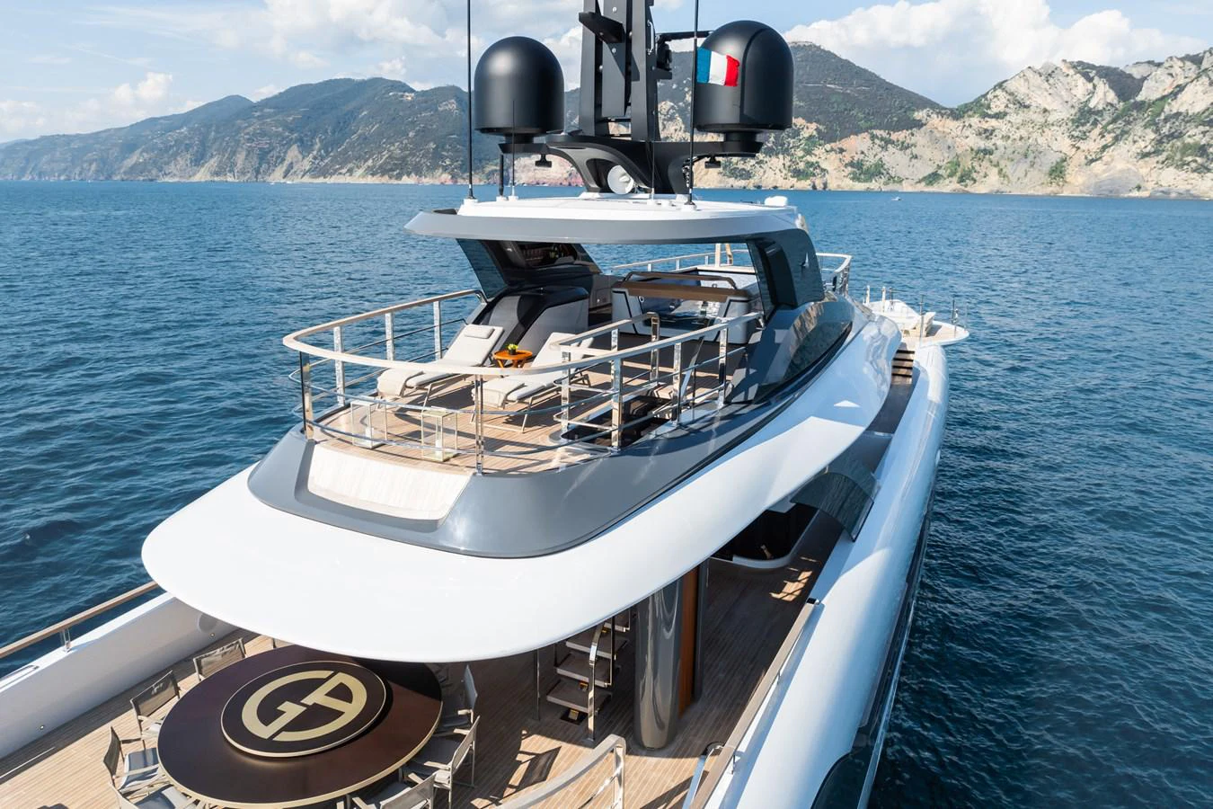 a boat on the water aboard SILVER STAR I Yacht for Sale