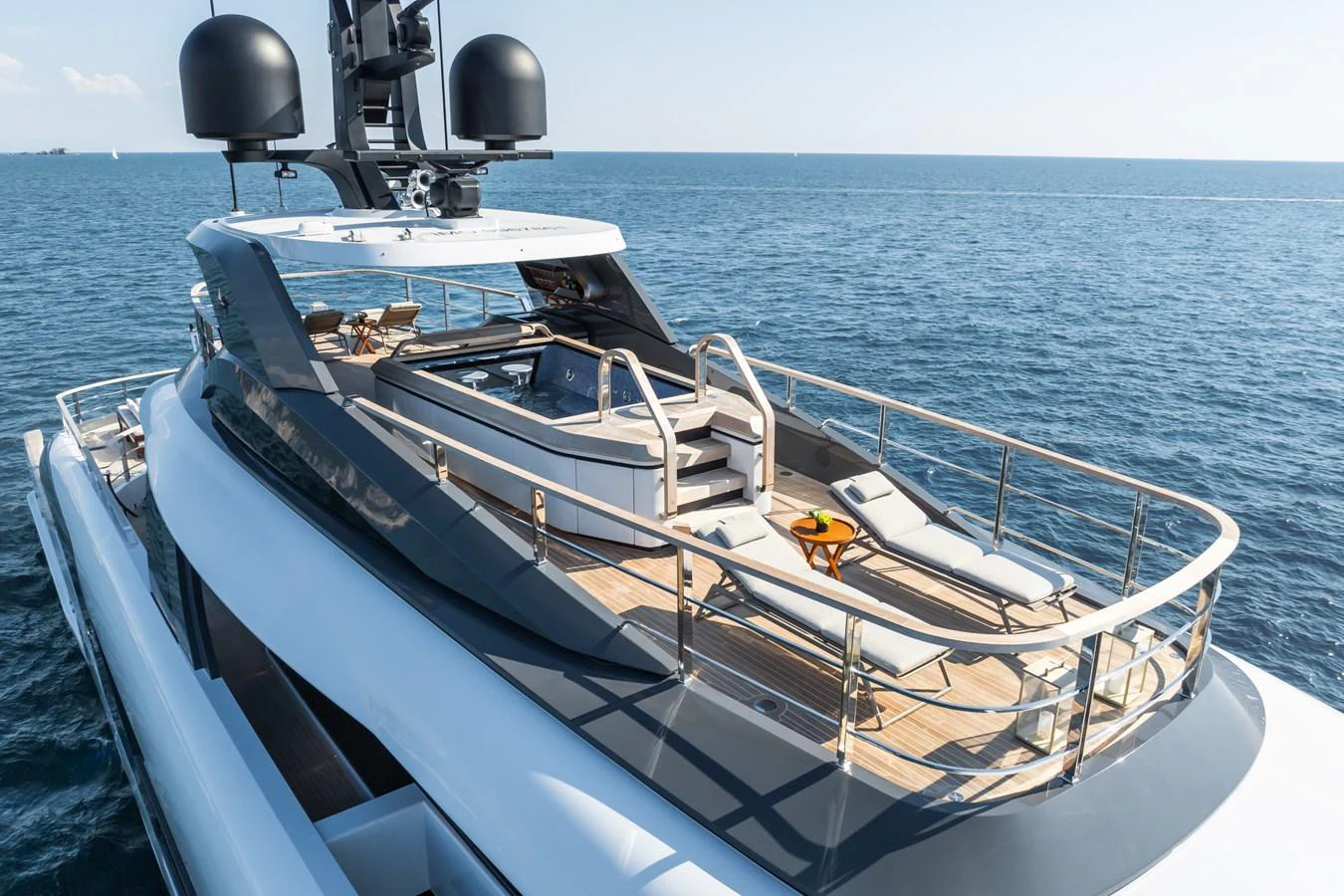 a boat on the water aboard SILVER STAR I Yacht for Sale