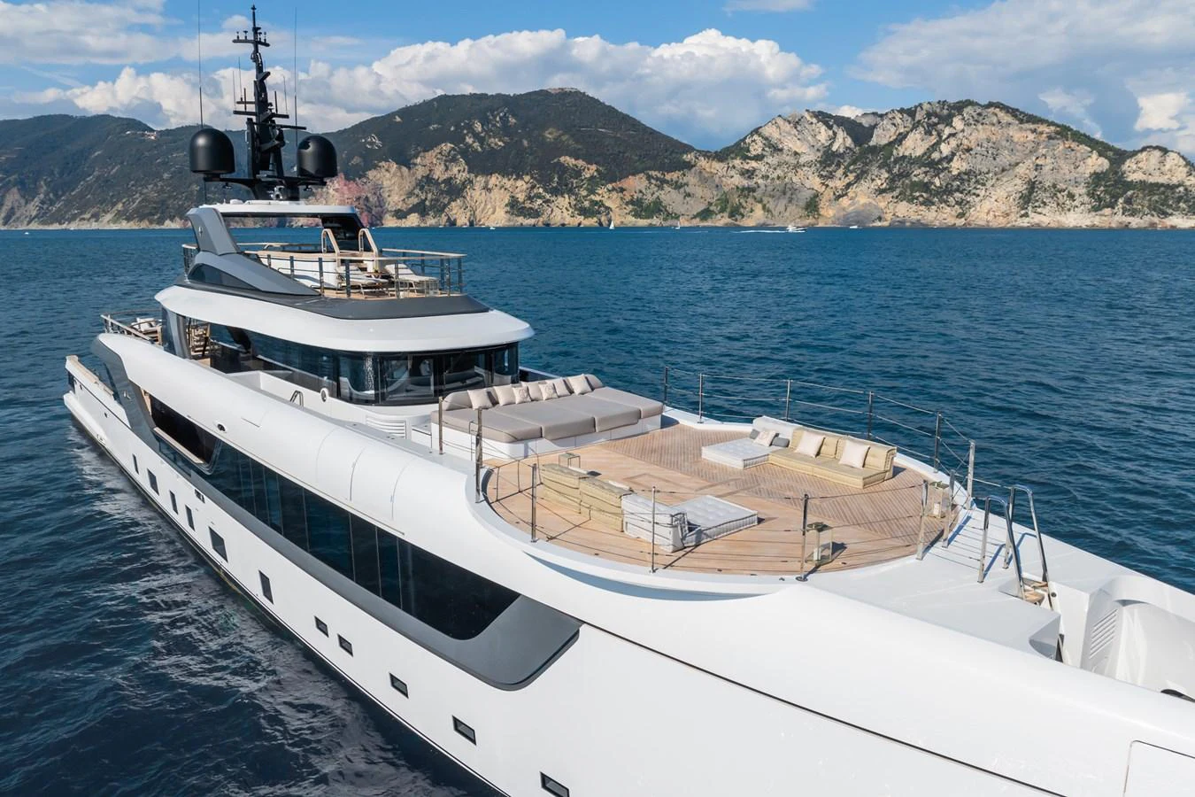 a boat on the water aboard SILVER STAR I Yacht for Sale