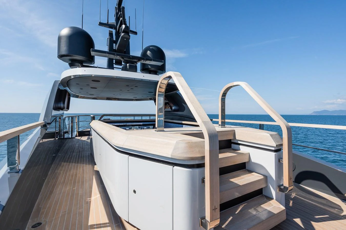 a boat on a body of water aboard SILVER STAR I Yacht for Sale