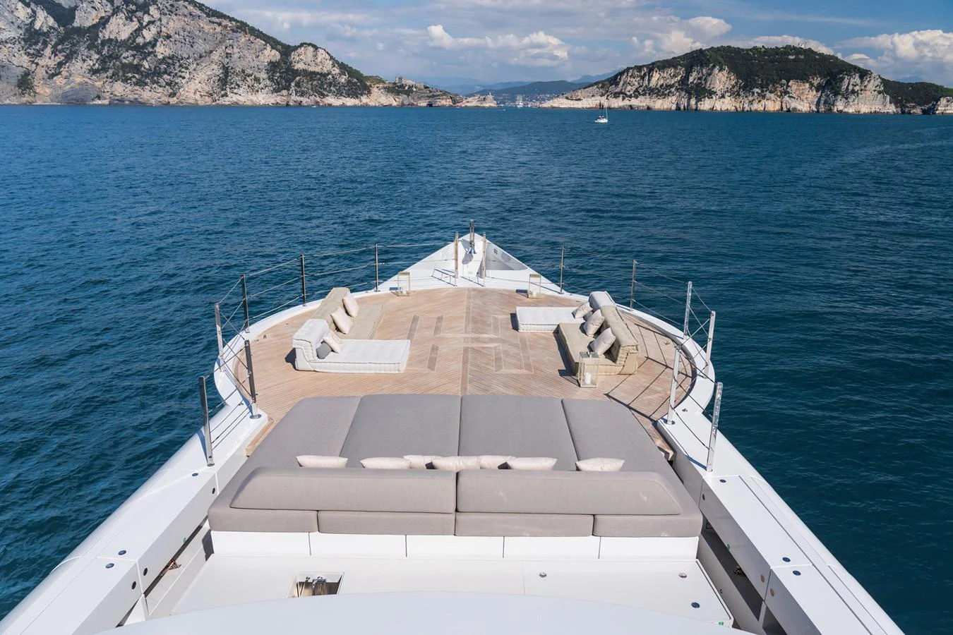 a boat on the water aboard SILVER STAR I Yacht for Sale