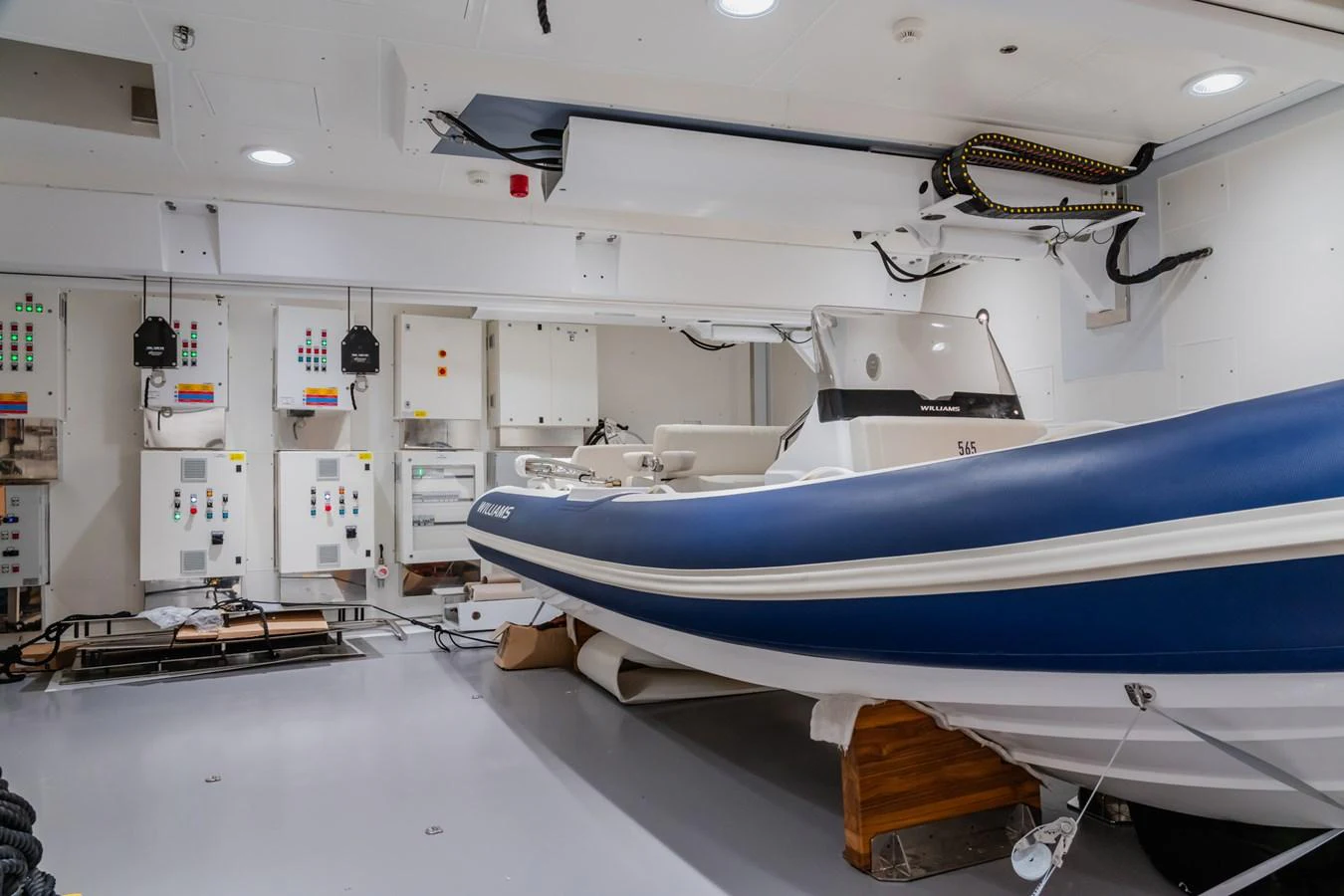 a room with medical equipment aboard SILVER STAR I Yacht for Sale