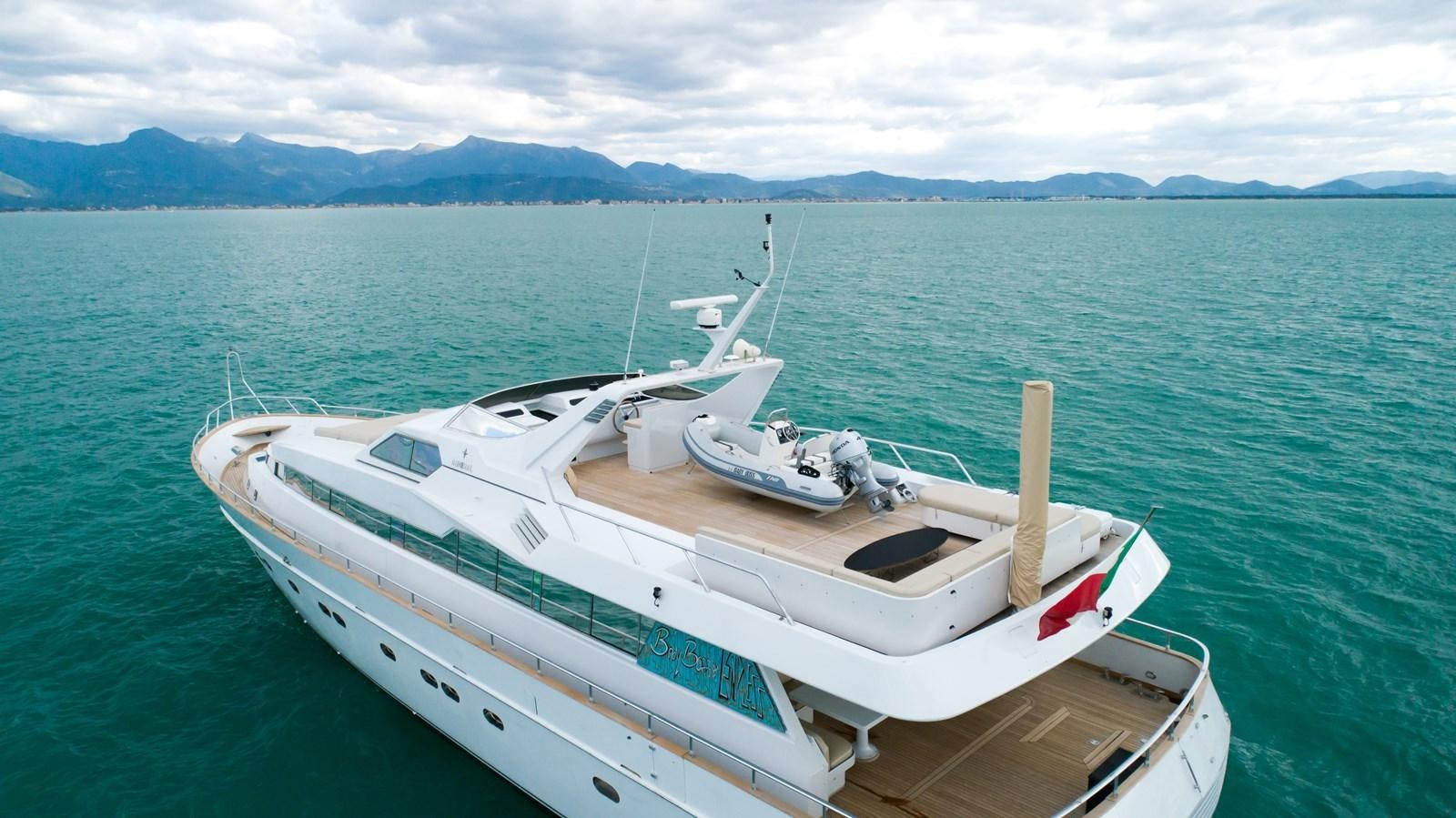 a boat in the water aboard BABY BOSS Yacht for Sale