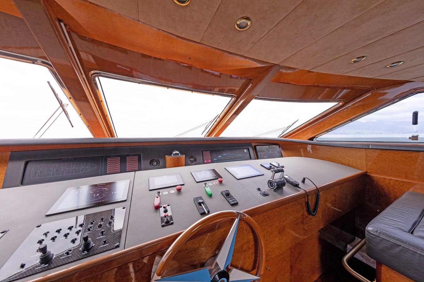 inside of a vehicle aboard BABY BOSS Yacht for Sale