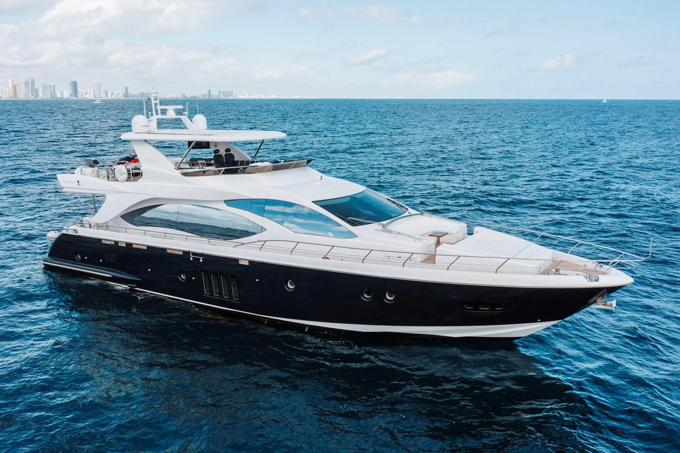 a boat in the water aboard RESET Yacht for Sale