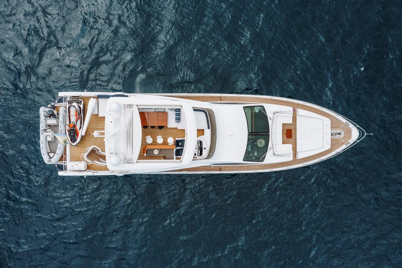 a model of a house aboard RESET Yacht for Sale