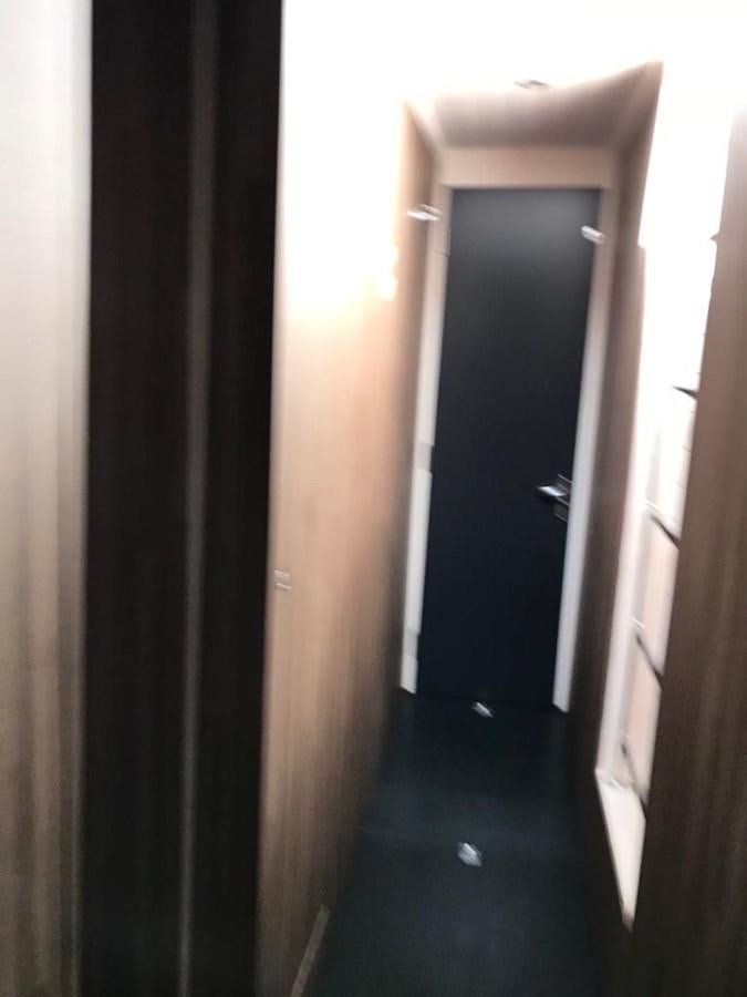 a door in a hallway aboard BLACKWOOD I Yacht for Sale