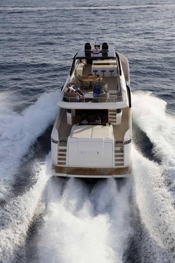 a boat on the water aboard CECILOU Yacht for Sale