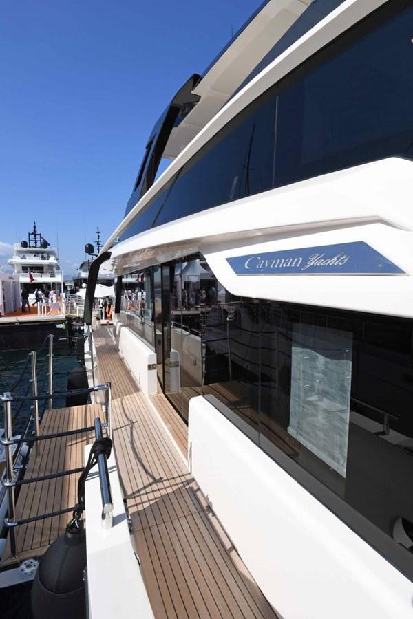 a boat on a dock aboard CECILOU Yacht for Sale