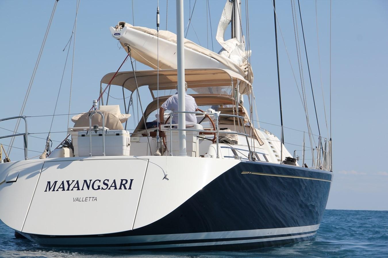 a boat in the water aboard MAYANGSARI Yacht for Sale