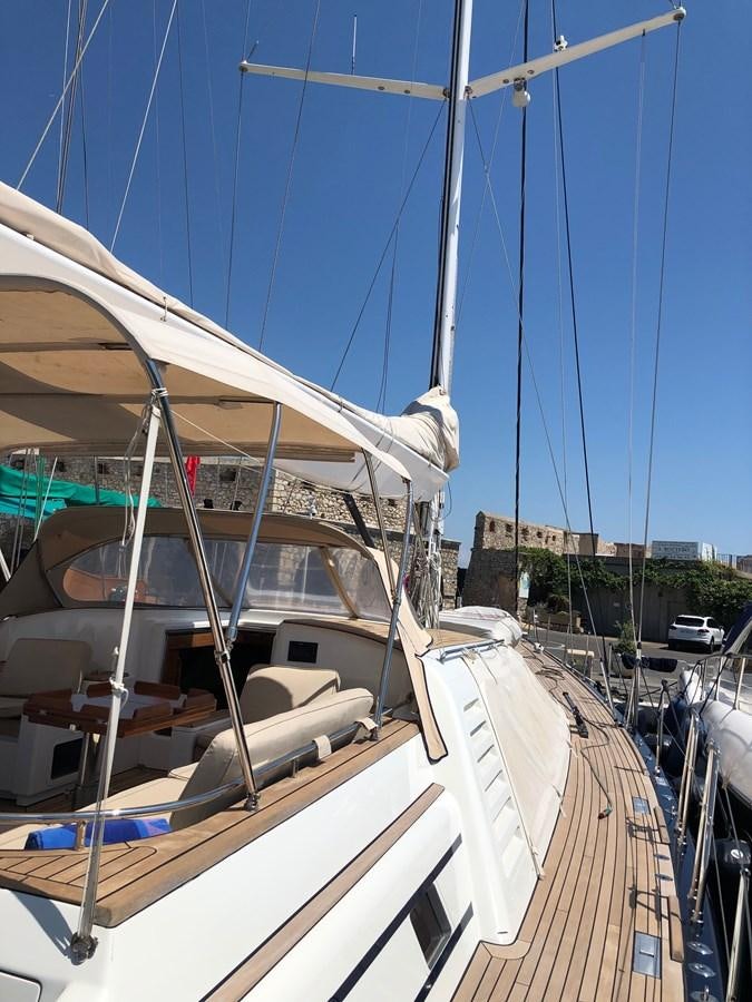 a boat on the water aboard MAYANGSARI Yacht for Sale