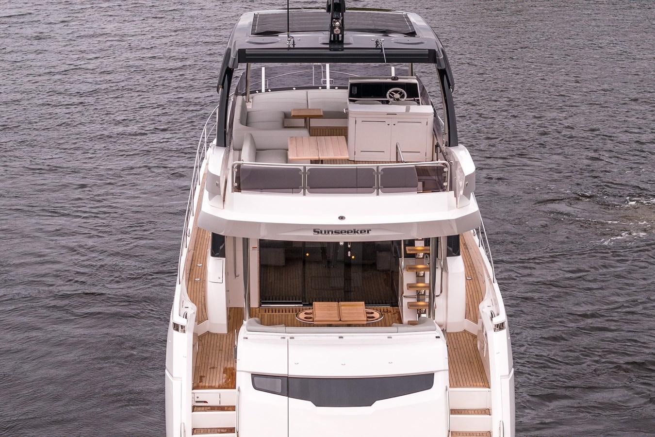 a boat on the water aboard MANHATTAN 68 Yacht for Sale