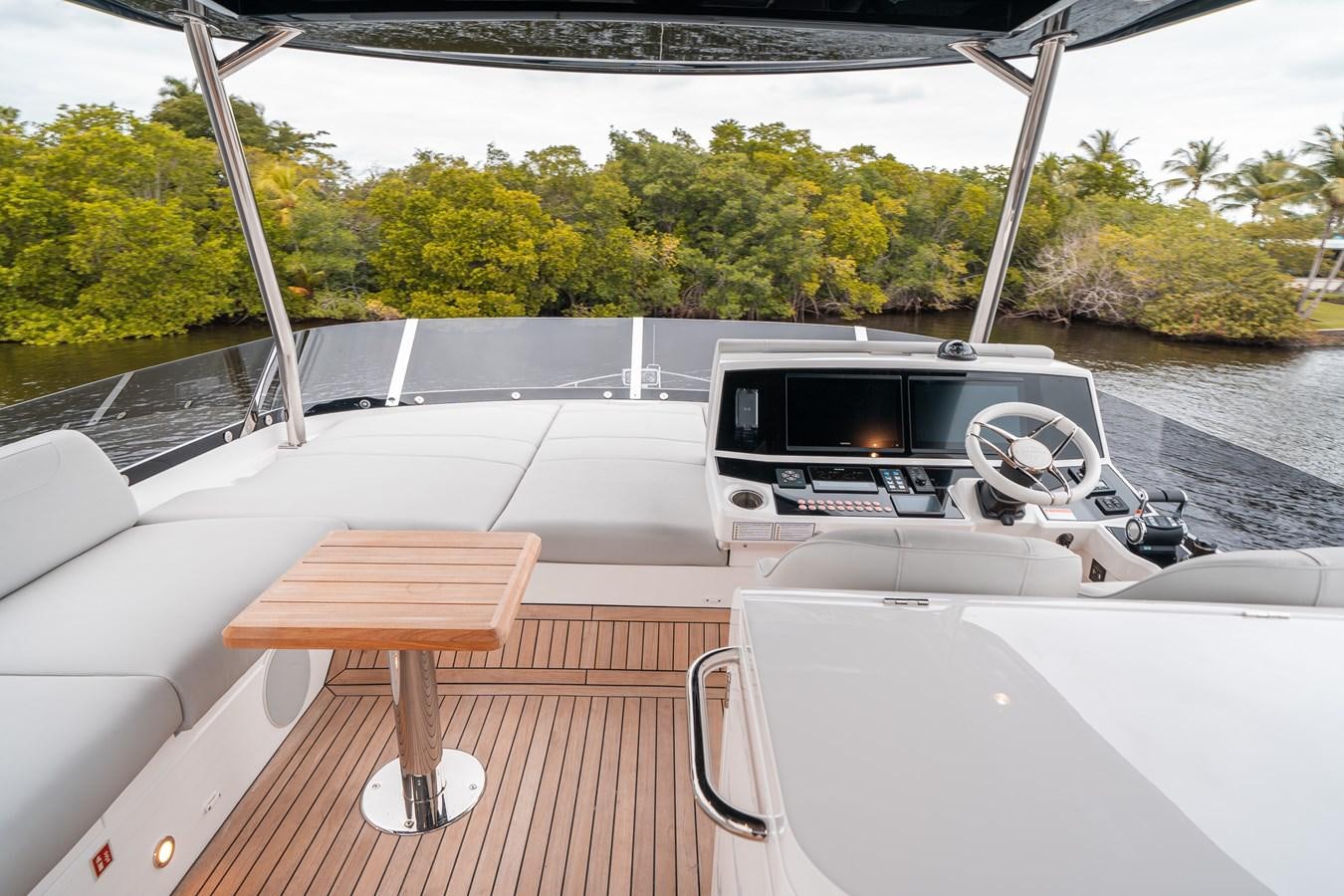 a boat on the water aboard MANHATTAN 68 Yacht for Sale