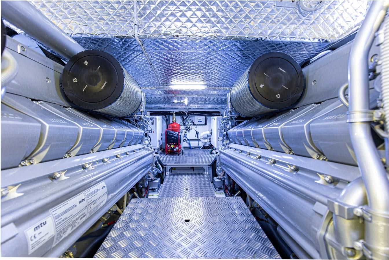 a large factory with large machines aboard #15 Yacht for Sale