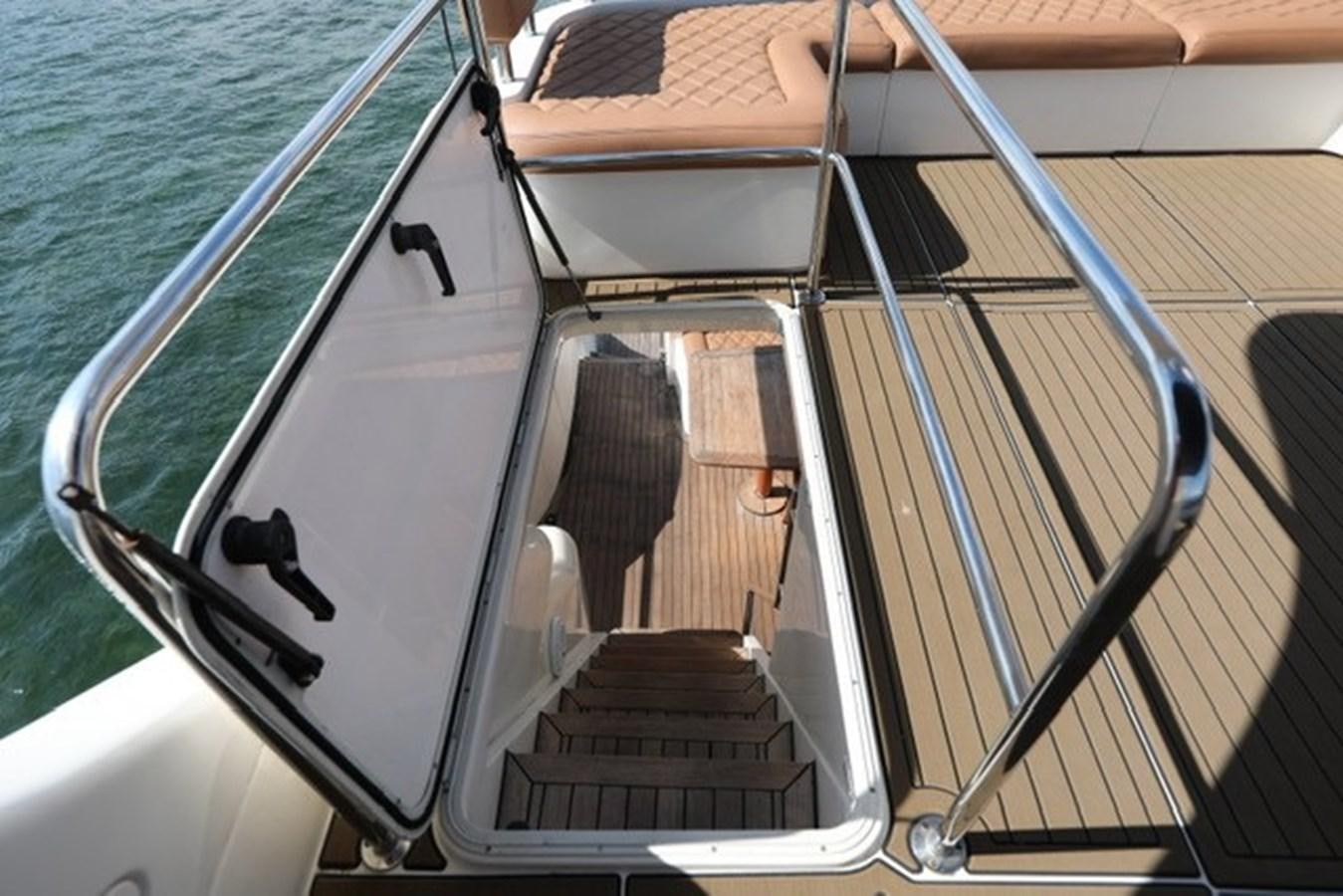 the front of a boat aboard K3 Yacht for Sale