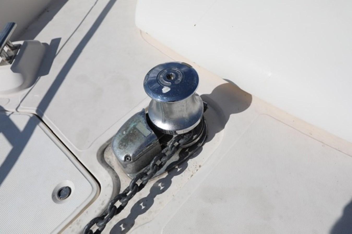 a metal faucet on a white surface aboard K3 Yacht for Sale
