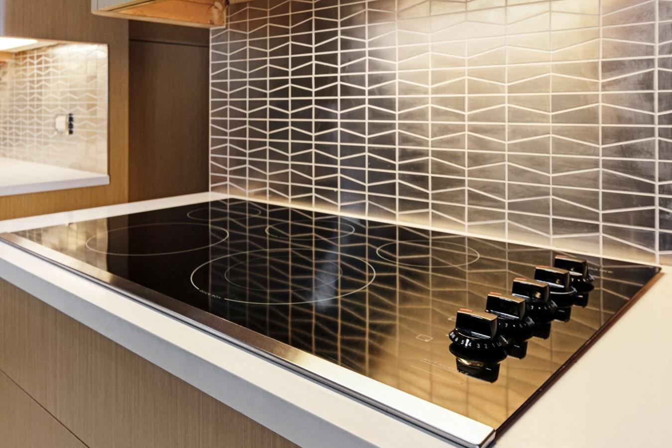 a machine on the counter aboard MAC Yacht for Sale