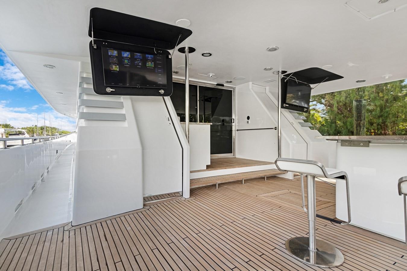 a boat on the water aboard MAC Yacht for Sale