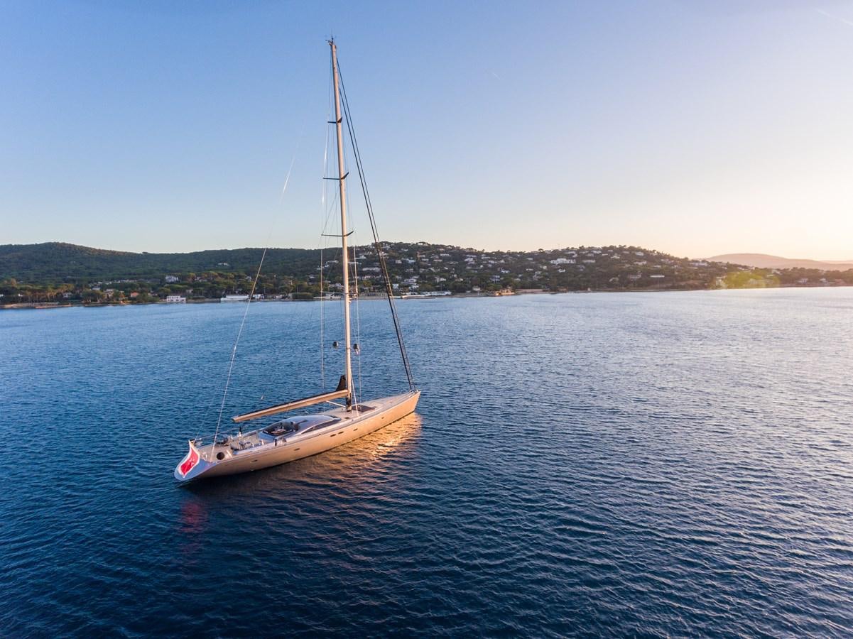 a sailboat on the water aboard SWAGGER Yacht for Sale