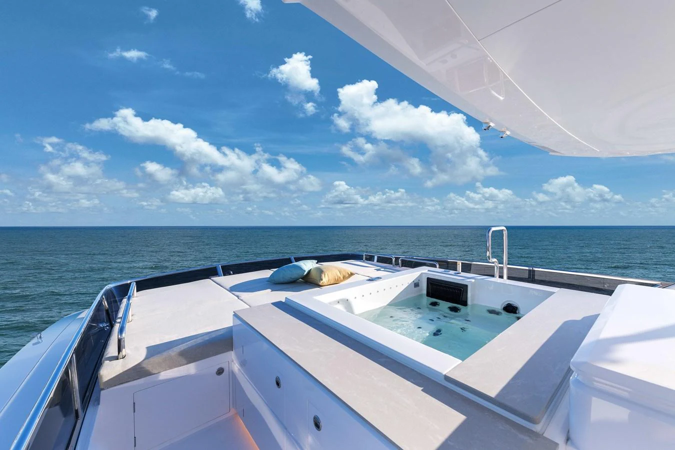 a boat on the water aboard HORIZON FD100/911 Yacht for Sale