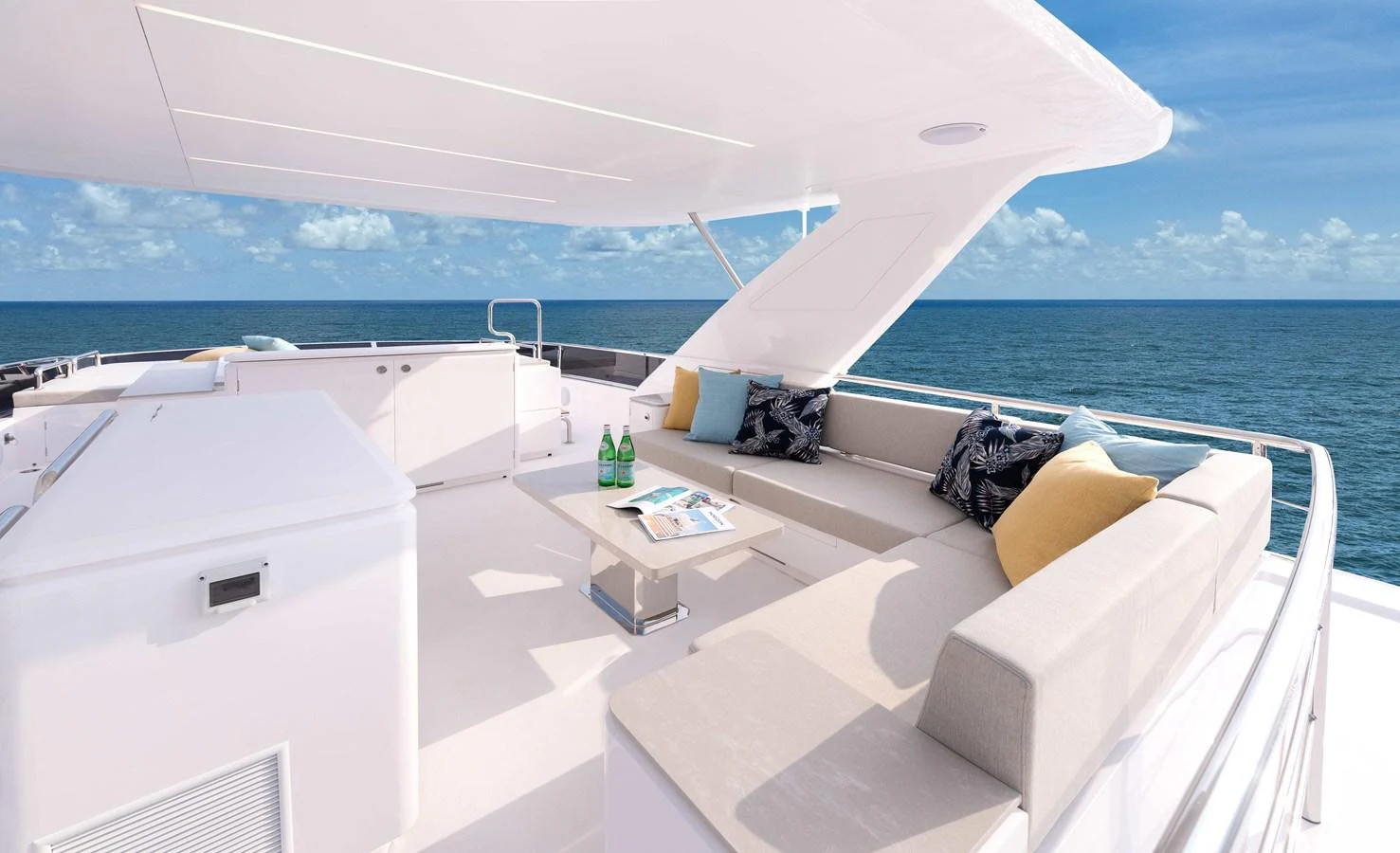 a boat on the water aboard HORIZON FD100/911 Yacht for Sale