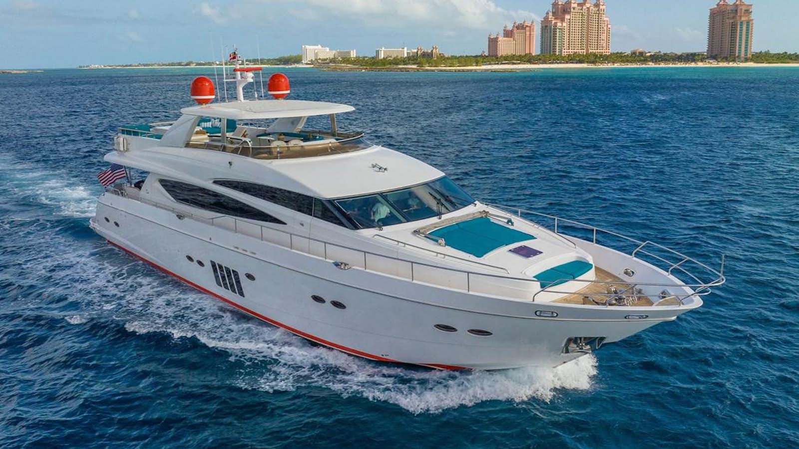a boat on the water aboard 21 SEA SANDS Yacht for Sale