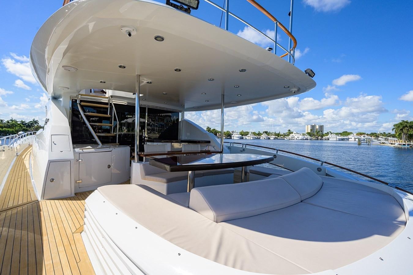 a boat on the water aboard ALGORYTHM Yacht for Sale