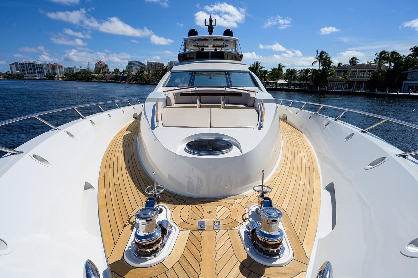 a boat on a body of water aboard ALGORYTHM Yacht for Sale
