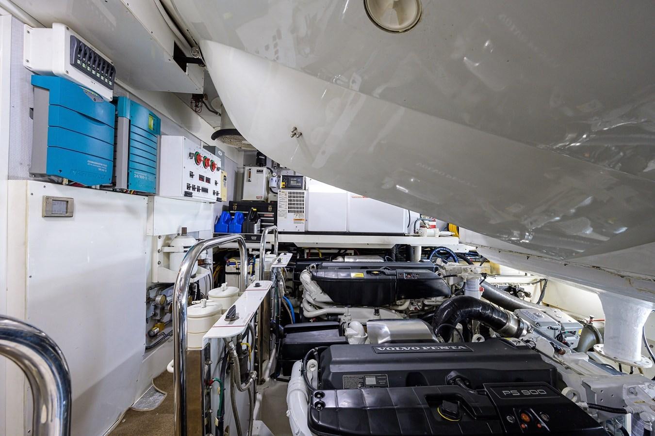 a close-up of a machine aboard ALGORYTHM Yacht for Sale