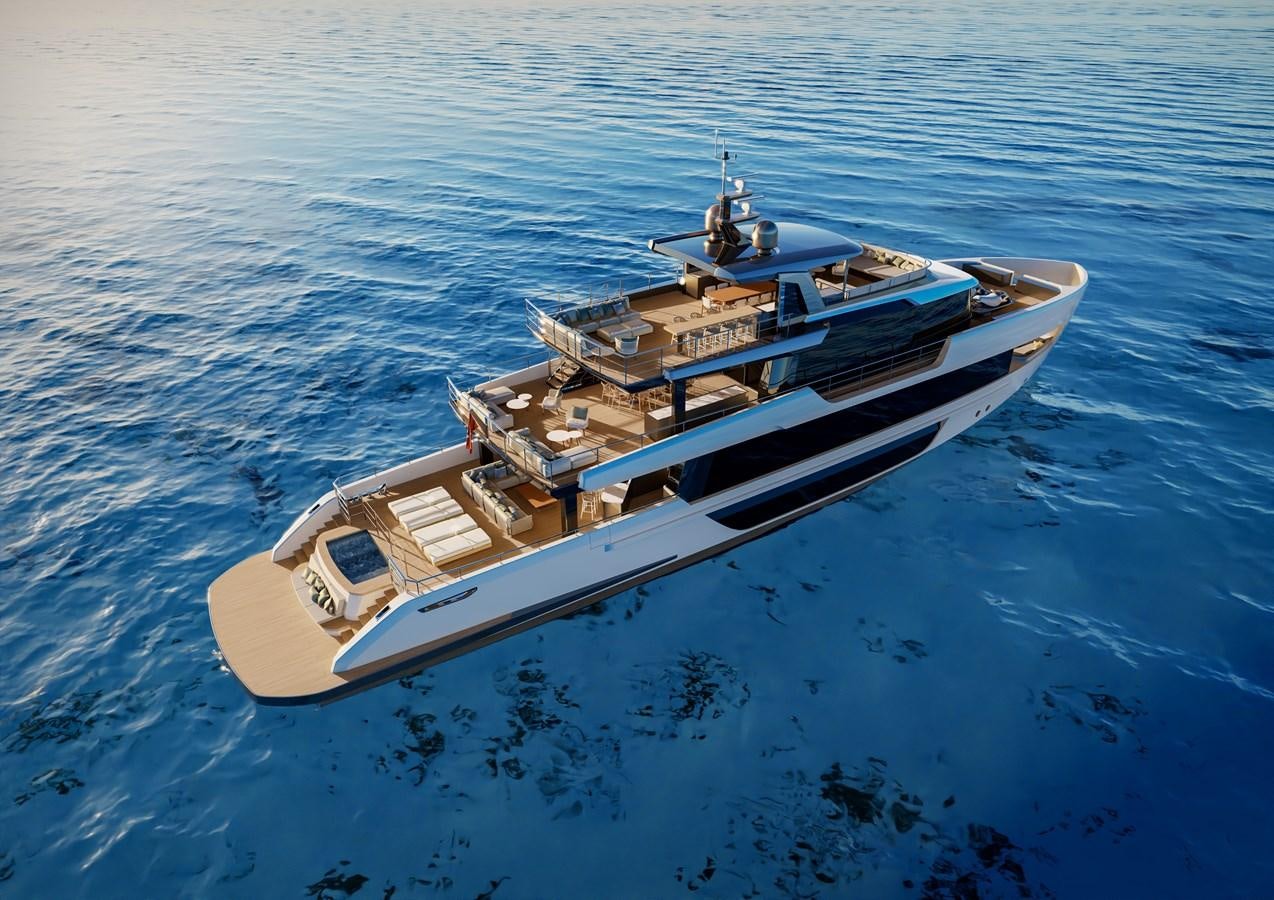 a boat in the water aboard PICCOLO Yacht for Sale