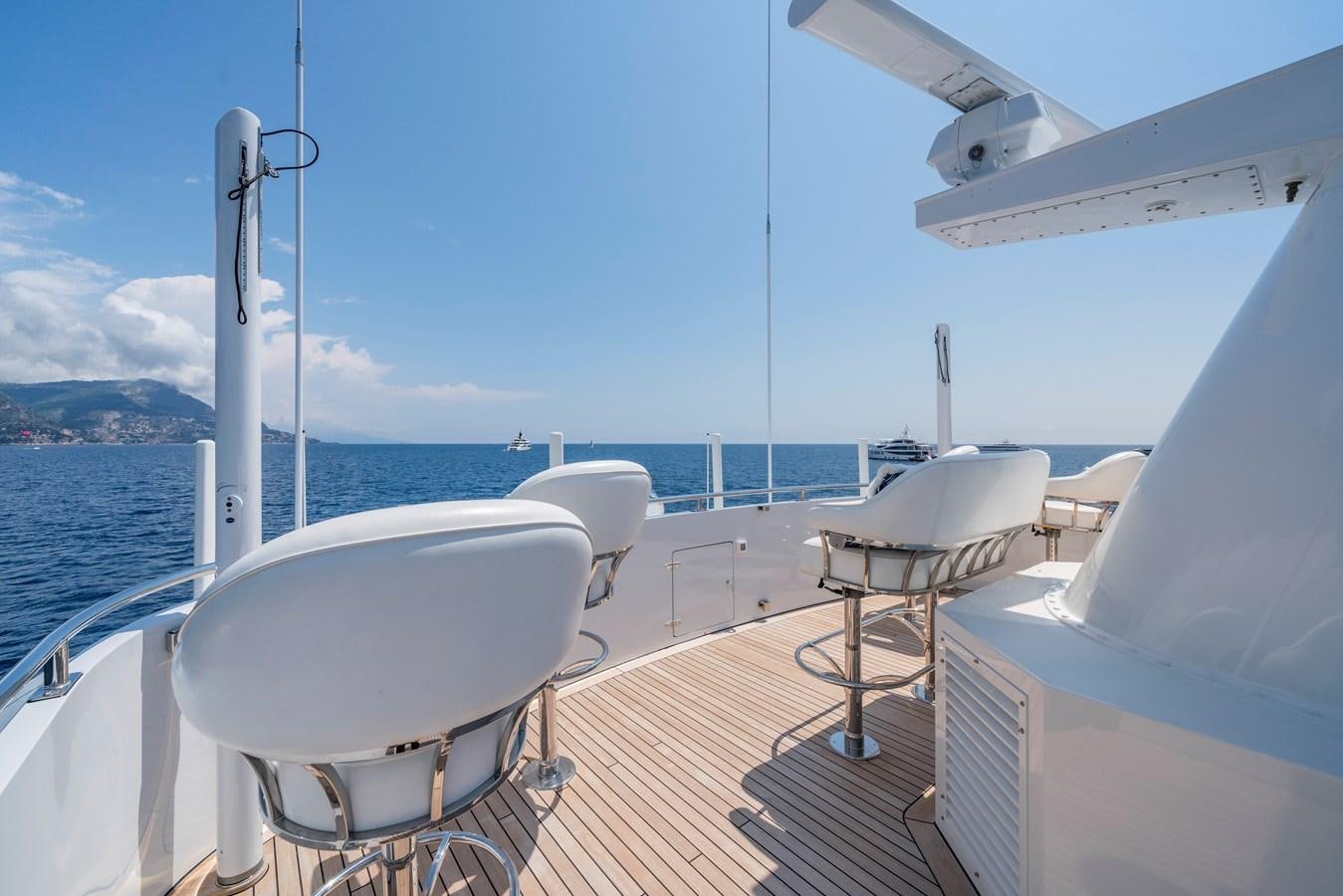 a boat on the water aboard SYNTHESIS 66 Yacht for Sale