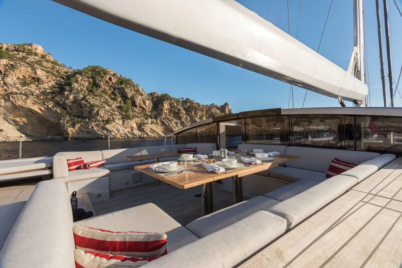 a boat on the water aboard G2 Yacht for Sale