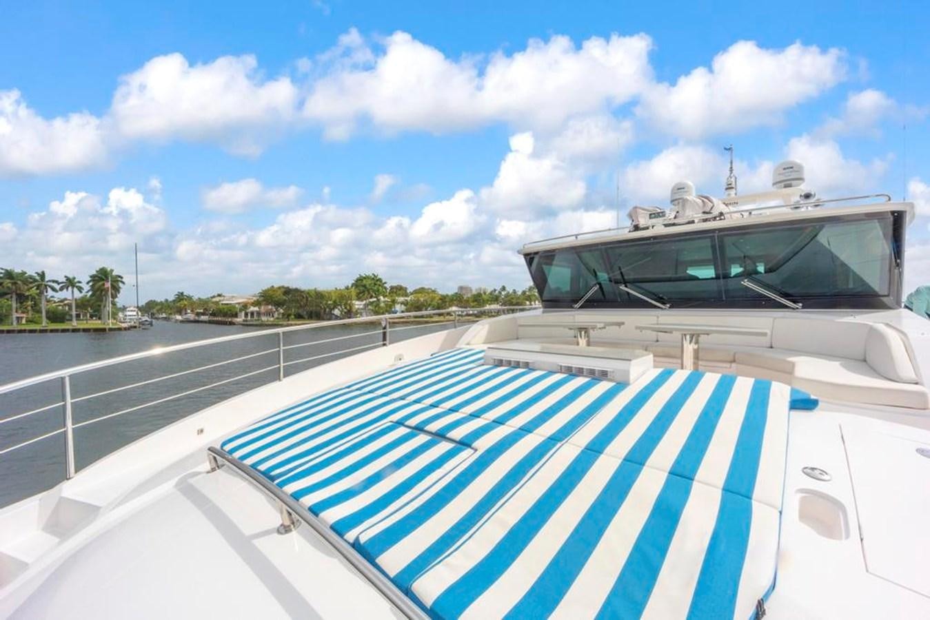a solar panel on a roof aboard BELLA TU Yacht for Sale