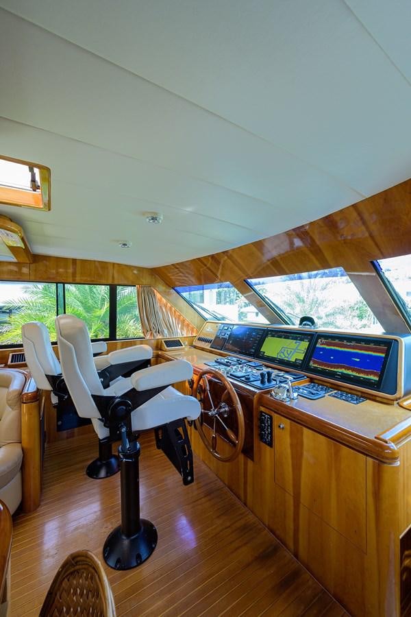 a room with a desk and a computer aboard 82 Yacht for Sale