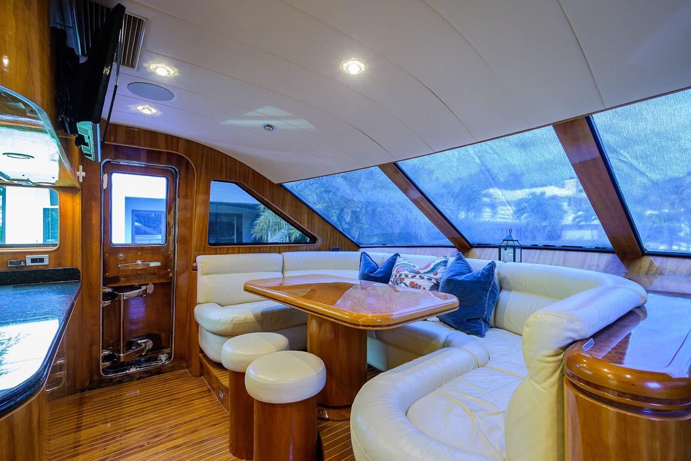 a boat with a view of the ocean aboard 82 Yacht for Sale