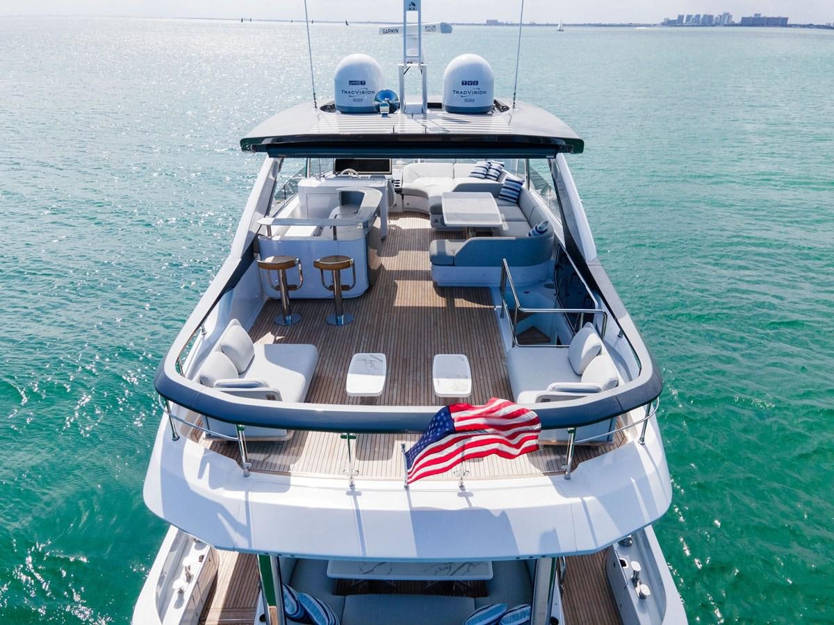 a boat on the water aboard NENA Yacht for Sale