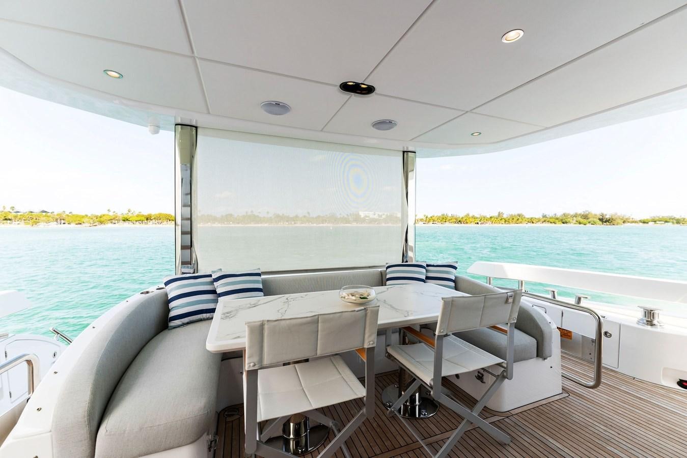 a boat on the water aboard NENA Yacht for Sale